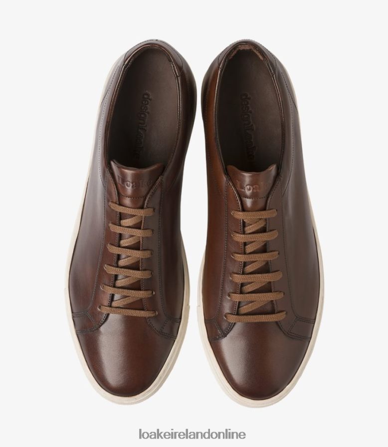 Loake 26804V31 Sprint Dark Brown Trainers & Sneakers