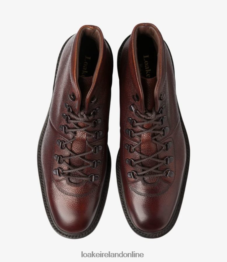 Loake 26804V137 Hiker Oxblood Grain Boots