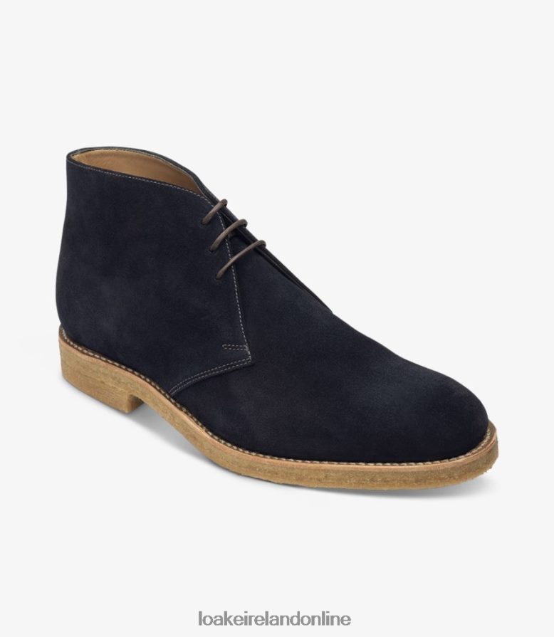 Loake 26804V139 Rivington Navy Suede Boots