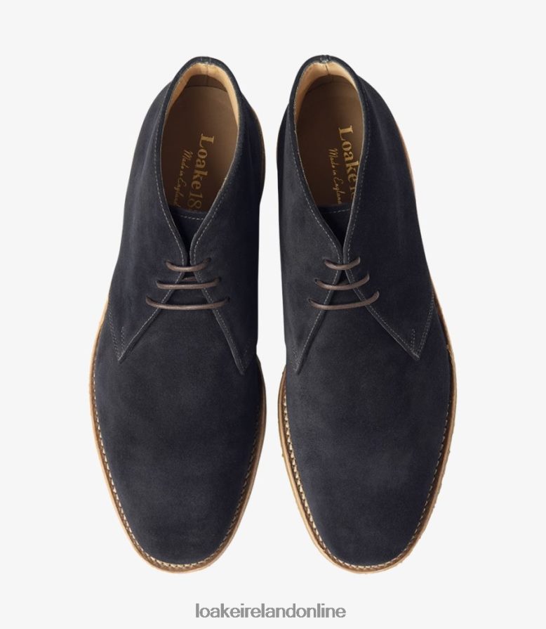 Loake 26804V139 Rivington Navy Suede Boots