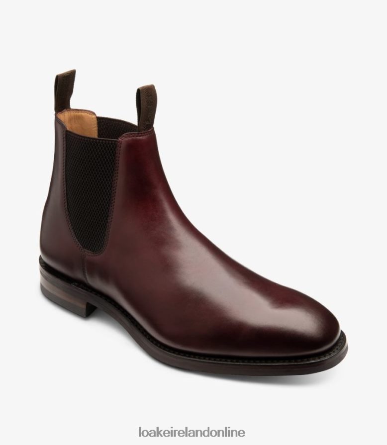 Loake 26804V86 Chatsworth Burgundy Boots