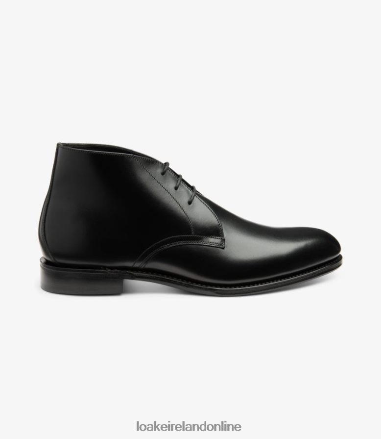 Loake 26804V107 Deangate Carbon Black Boots