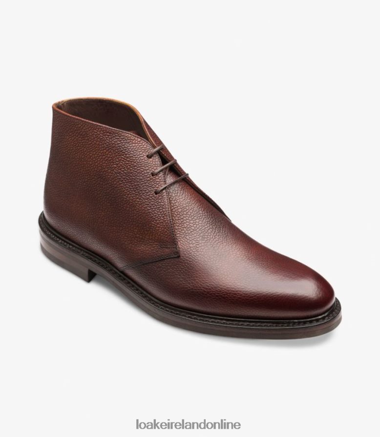 Loake 26804V108 Lytham Oxblood Grain Boots