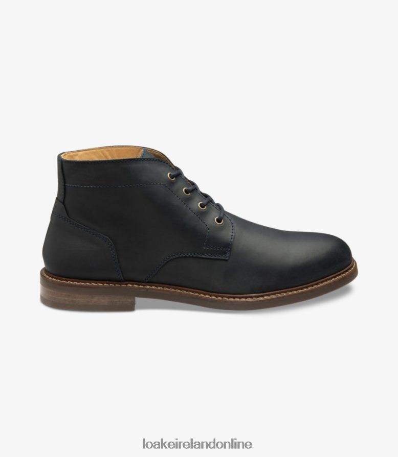 Loake 26804V120 Gilbert Navy Nubuck Boots