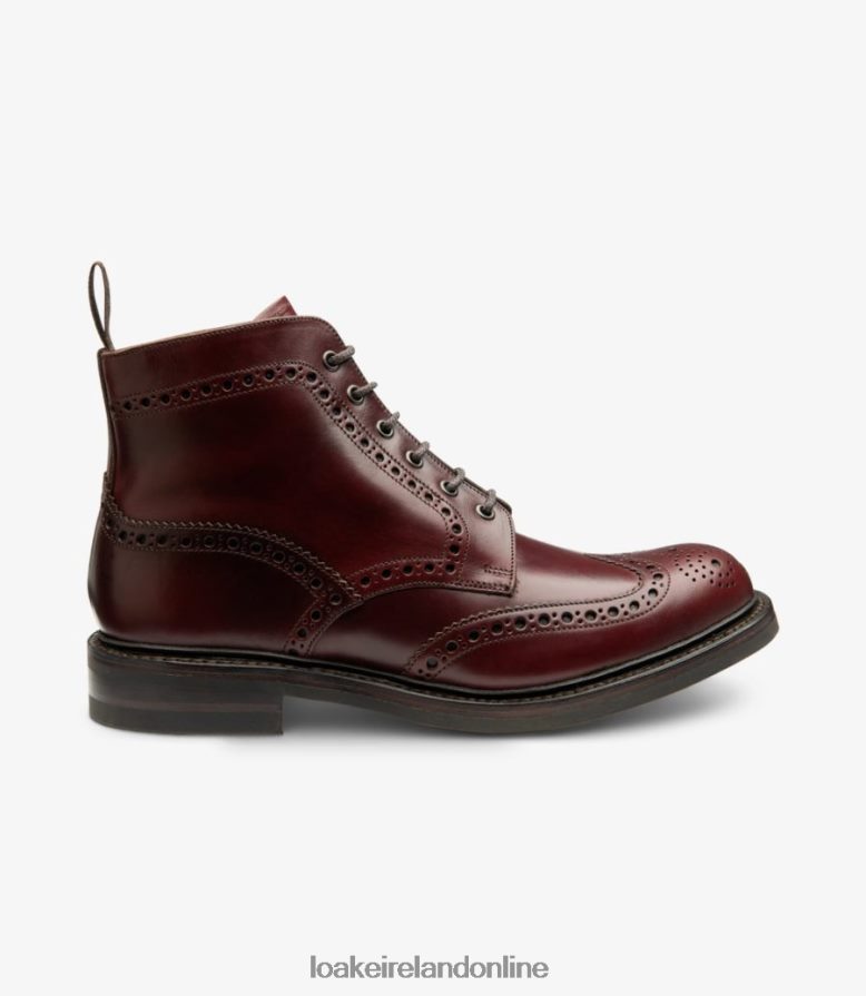 Loake 26804V124 Bedale Burgundy Boots