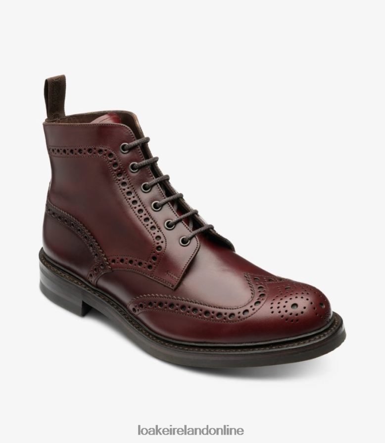 Loake 26804V124 Bedale Burgundy Boots