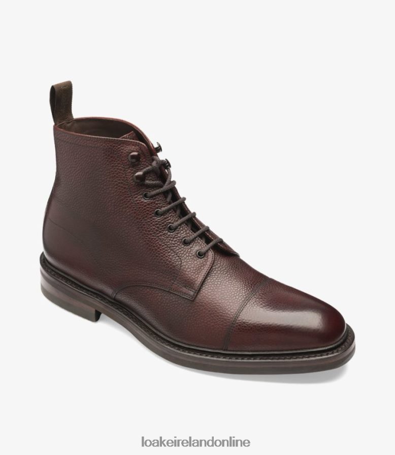 Loake 26804V125 Roehampton Oxblood Grain Boots