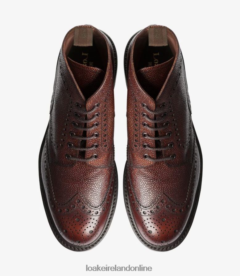 Loake 26804V131 Bedale Oxblood Grain Boots