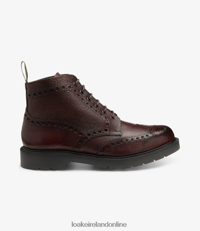 Loake 26804V133 Gage Rosewood Grain Boots