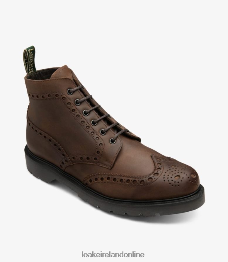 Loake 26804V134 Gage Brown Oiled Nubuck Boots