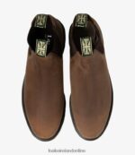 Loake 26804V100 McCauley Brown Oiled Nubuck Boots - Image 3