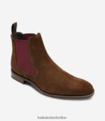 Loake 26804V102 Wareing Brown Suede Boots - Image 2
