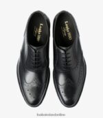 Loake 26804V10 Hodges Black Brogues - Image 3