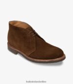 Loake 26804V113 Livingstone Brown Suede Boots - Image 2