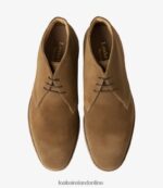 Loake 26804V115 Rivington Tan Suede Boots - Image 3