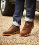 Loake 26804V115 Rivington Tan Suede Boots - Image 5