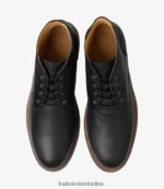 Loake 26804V120 Gilbert Navy Nubuck Boots - Image 3