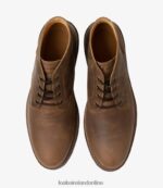 Loake 26804V121 Gilbert Brown Nubuck Boots - Image 3