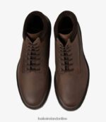 Loake 26804V123 Kirkby Brown Oiled Nubuck Boots - Image 3