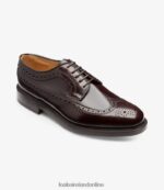 Loake 26804V12 Royal Burgundy Brogues - Image 2