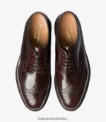 Loake 26804V12 Royal Burgundy Brogues - Image 3