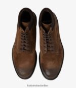Loake 26804V132 Kirkby Brown Suede Boots - Image 3