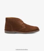 Loake 26804V136 Sahara Dark Brown Suede Boots