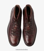 Loake 26804V137 Hiker Oxblood Grain Boots - Image 3