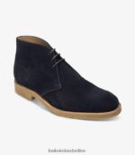 Loake 26804V139 Rivington Navy Suede Boots - Image 2