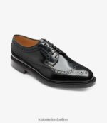 Loake 26804V13 Royal Black Brogues - Image 2