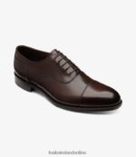 Loake 26804V141 Stonegate Scorched Walnut Plain Ties - Image 2