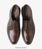 Loake 26804V148 Troon Rosewood Grain Plain Ties - Image 3