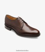 Loake 26804V149 Gable Brown Plain Ties - Image 2
