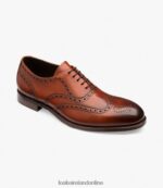 Loake 26804V14 Hepworth Chestnut Brown Brogues - Image 2