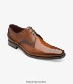 Loake 26804V153 Hannibal Brown Plain Ties - Image 2