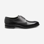 Loake 26804V156 Atherton Black Plain Ties