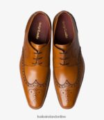 Loake 26804V15 Kruger Tan Brogues - Image 3