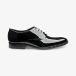 Loake 26804V163 Patent Black Plain Ties