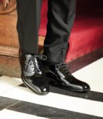 Loake 26804V163 Patent Black Plain Ties - Image 5