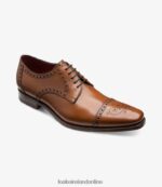 Loake 26804V177 Foley Cedar Semi Brogues - Image 2