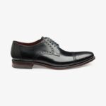 Loake 26804V178 Foley Black Semi Brogues