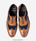 Loake 26804V17 Kerridge Tan Brogues - Image 3