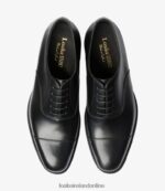 Loake 26804V180 Aldwych Black Toe Caps - Image 3