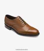 Loake 26804V182 Aldwych Brown Toe Caps - Image 2