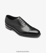 Loake 26804V183 Aldwych Black Toe Caps - Image 2