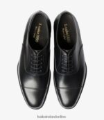 Loake 26804V183 Aldwych Black Toe Caps - Image 3