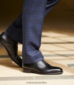 Loake 26804V183 Aldwych Black Toe Caps - Image 5