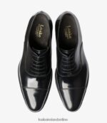 Loake 26804V186 Smith Black Toe Caps - Image 3