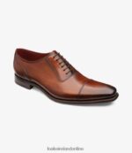 Loake 26804V190 Larch Chestnut Brown Toe Caps - Image 2