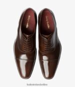 Loake 26804V191 Sharp Dark Brown Toe Caps - Image 3